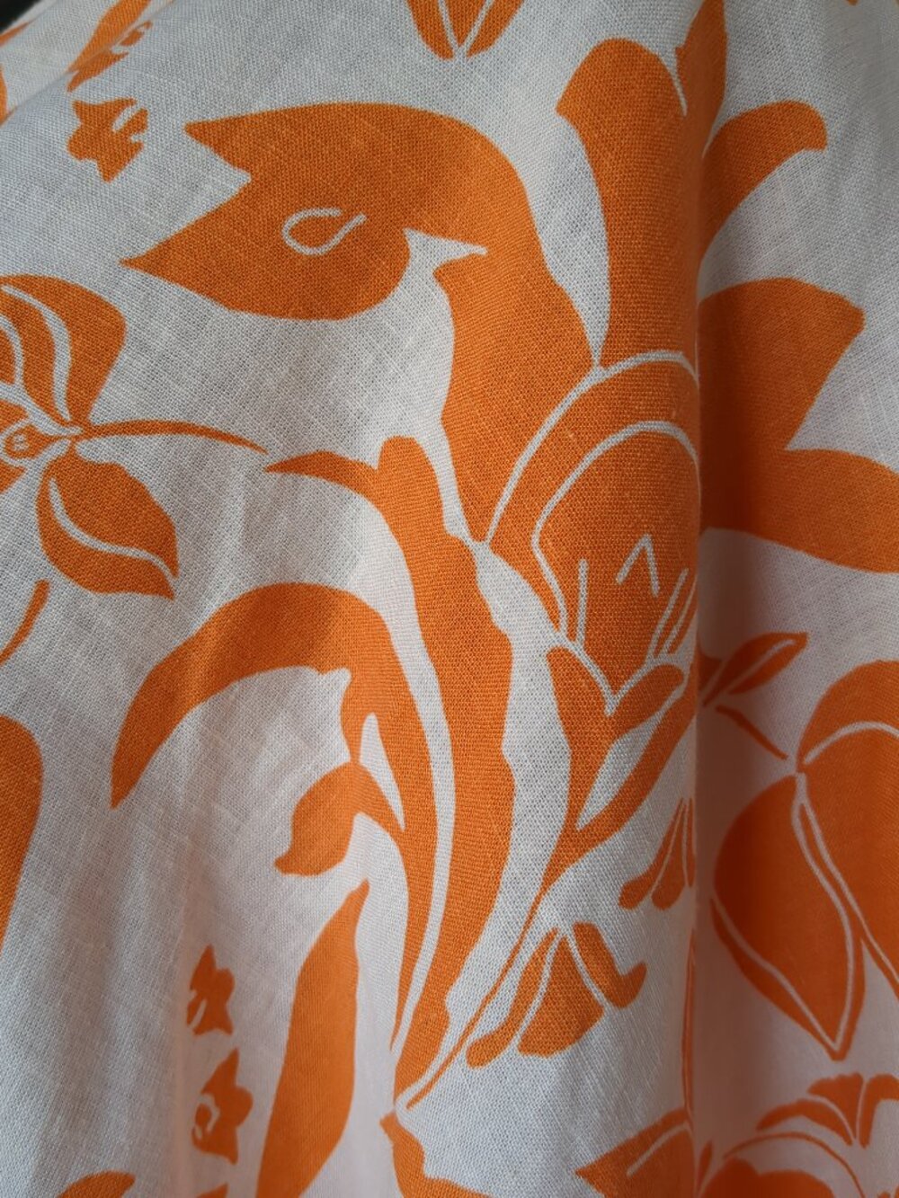 Oversized (See Pictures) Boho Tunic Linen Blend - Picture 7 of 15